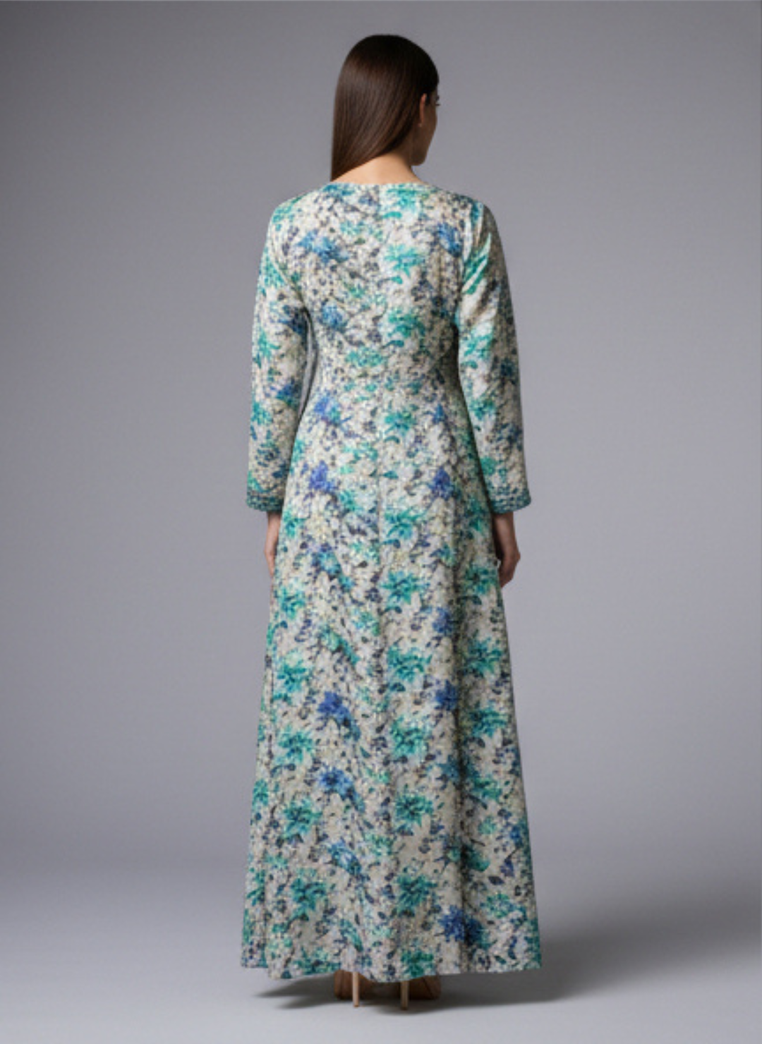 Luxury Embroidered Cotton Mukhawar with shaila (B3)