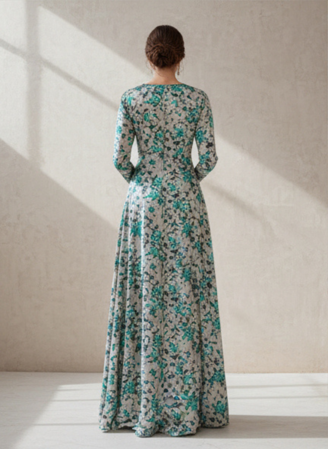 Luxury Embroidered Cotton Mukhawar with shaila (B4)