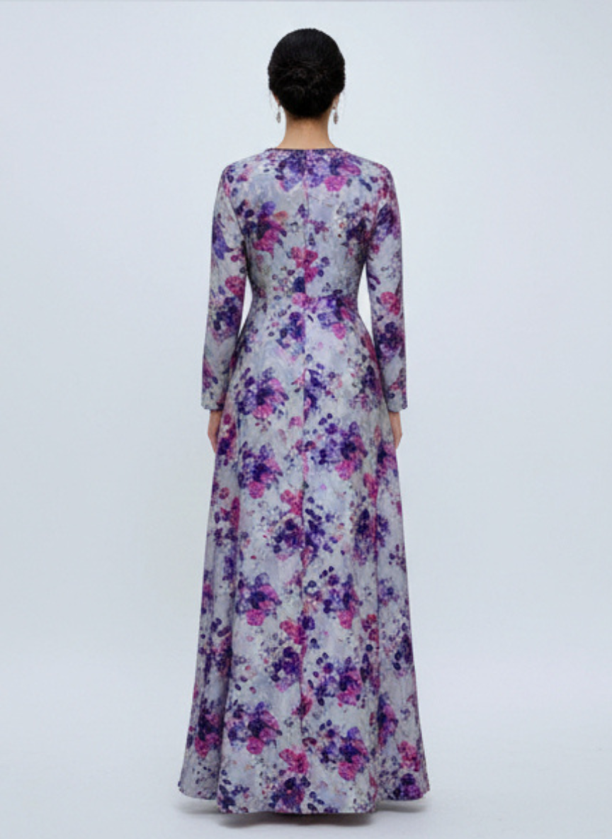 Luxury Embroidered Cotton Mukhawar with shaila (B4)