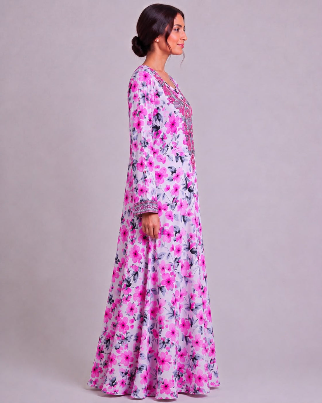 Rabea Al Ward Mukhawar Pink & White - C4