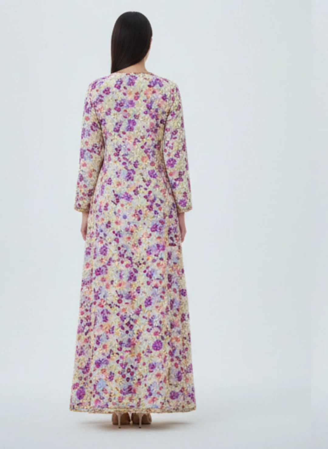 Elegant Floral Embroidered Mukhawar -  (C3)