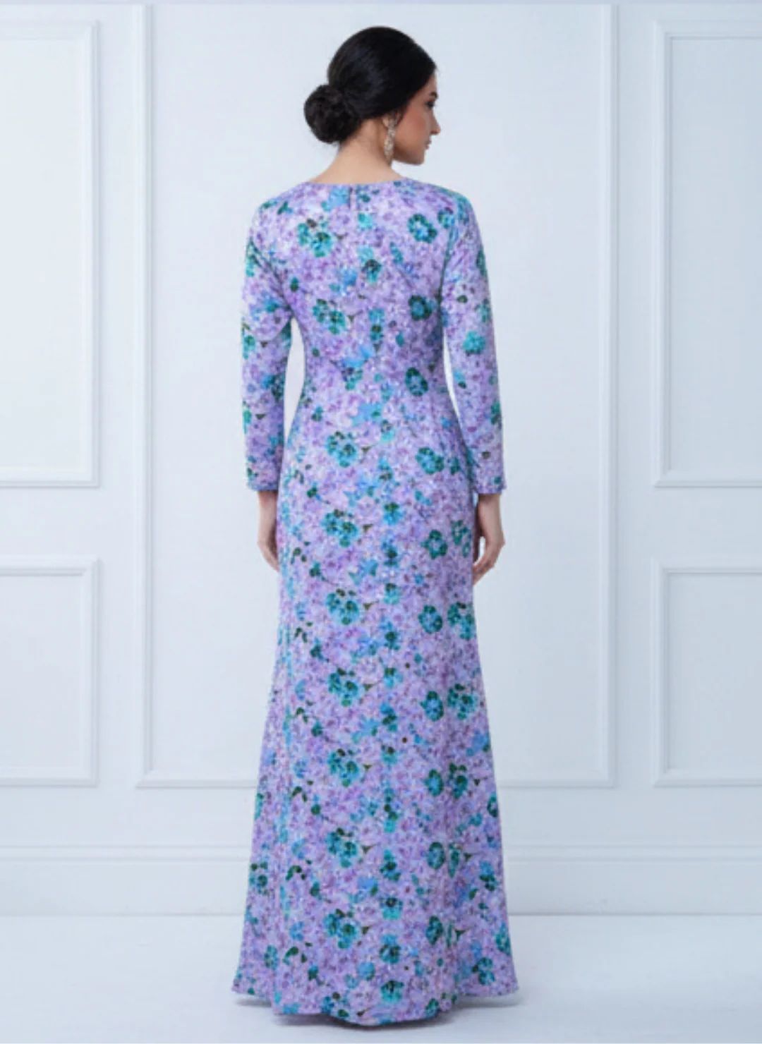 Elegant Floral Embroidered Mukhawar -  (C3)