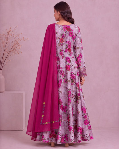 Yasmeen Al Khaleej Mukhawar With Shela - Blush Pink – B 2