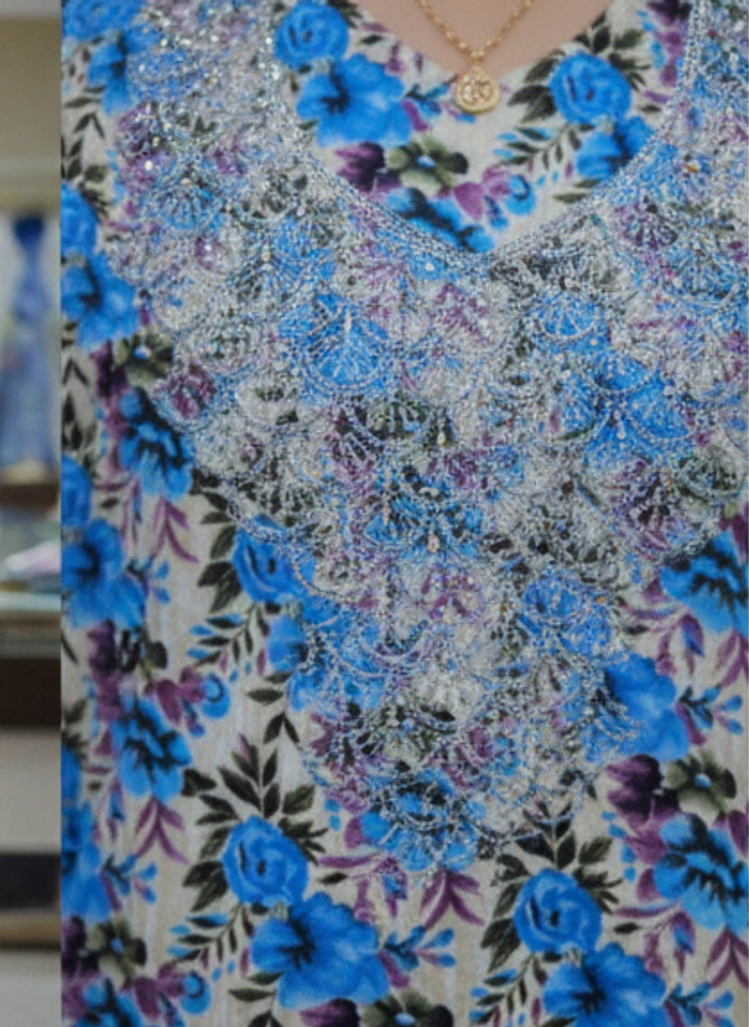 Premium Stone Cotton Mukhawar with shaila (A5)