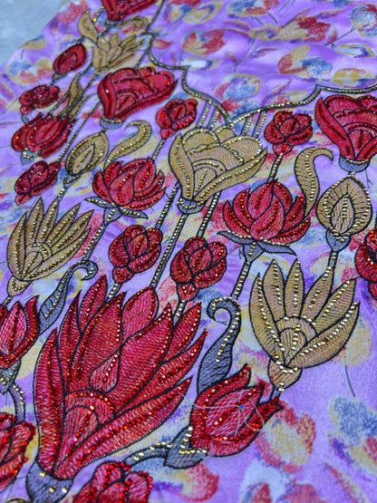 Rabea Al Ward Mukhawar Pink & Red - C2