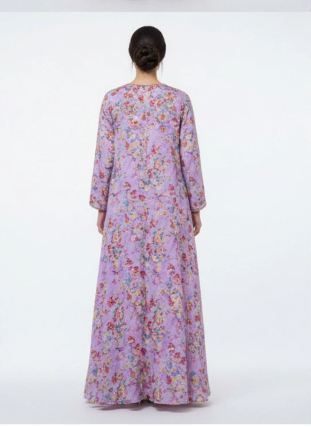 Elegant Floral Embroidered Mukhawar - RED & PINK (C2)
